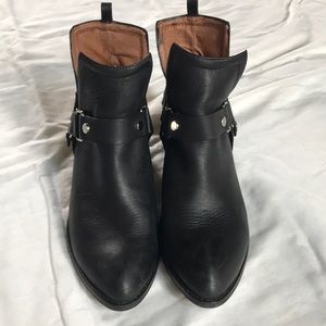 Jeffrey Campbell Black Leather Bootie